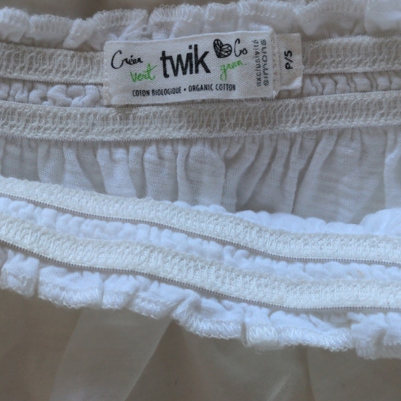 White off shoulder top - Picture 3 of 3